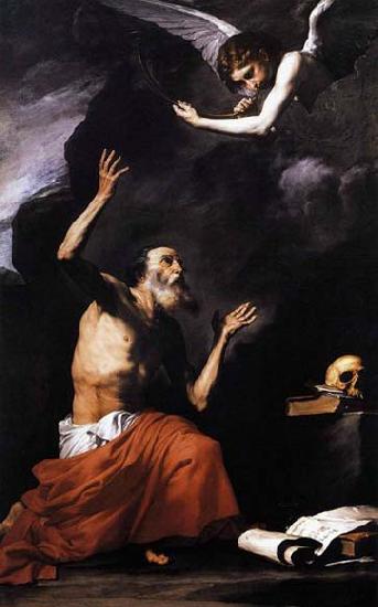 Jose de Ribera St Jerome and the Angel France oil painting art